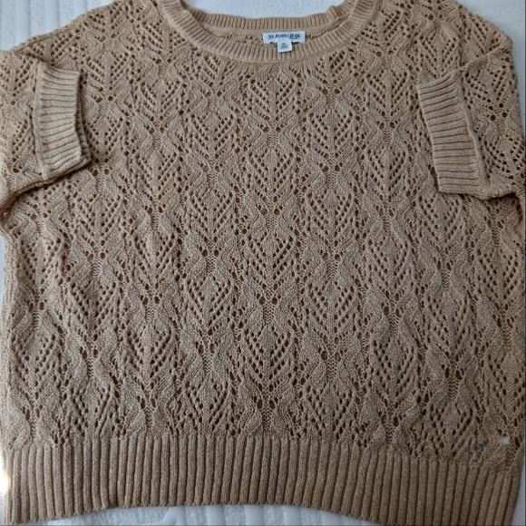 St. Johns Bay Lacy Sweater - Picture 3 of 3